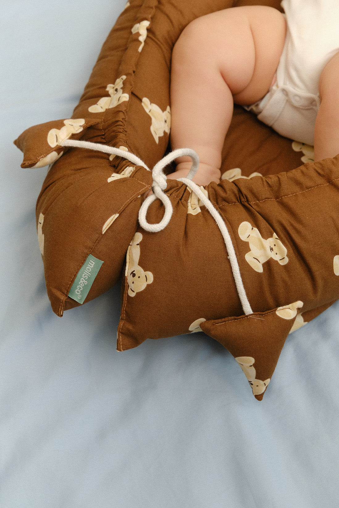 Babynest Teddy Mocca