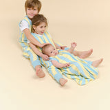 Babyschlafsack - Blue Sunshine - TOG 0.5