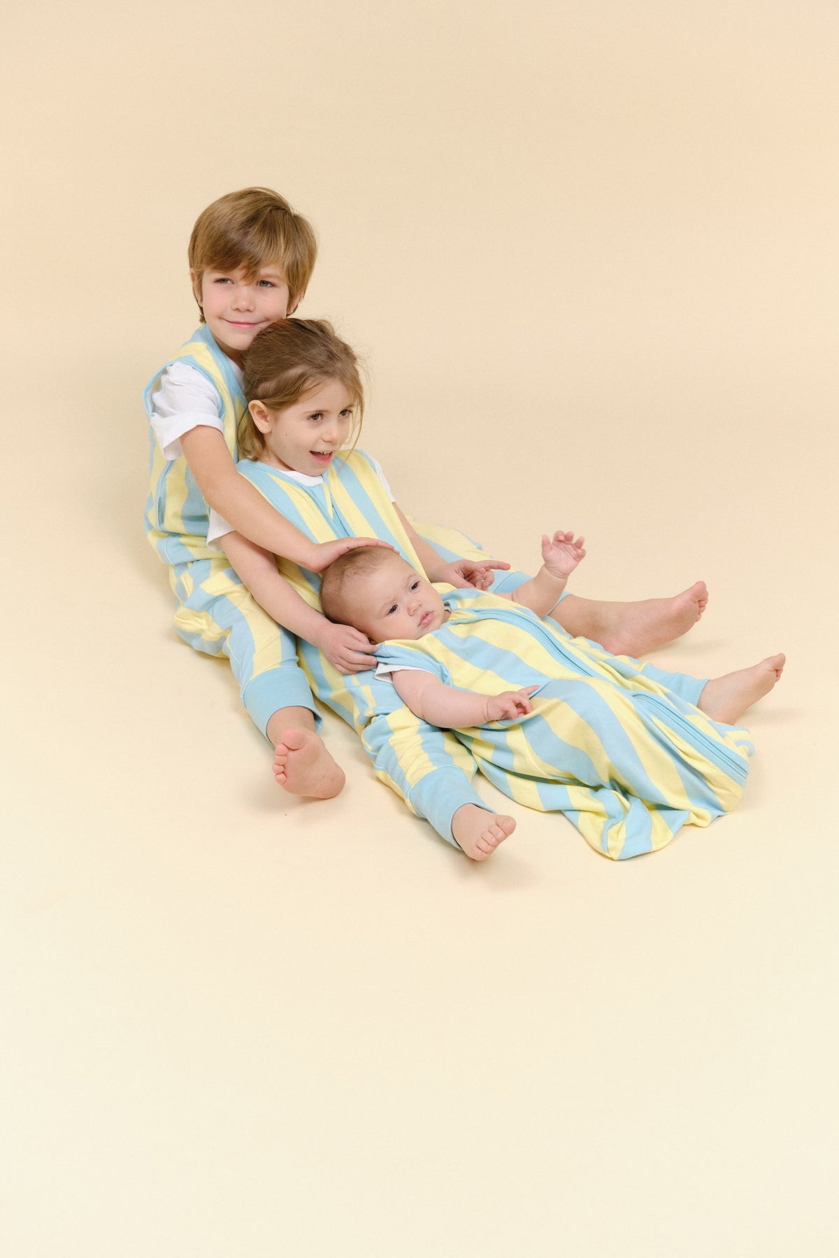 Babyschlafsack - Blue Sunshine - TOG 0.5