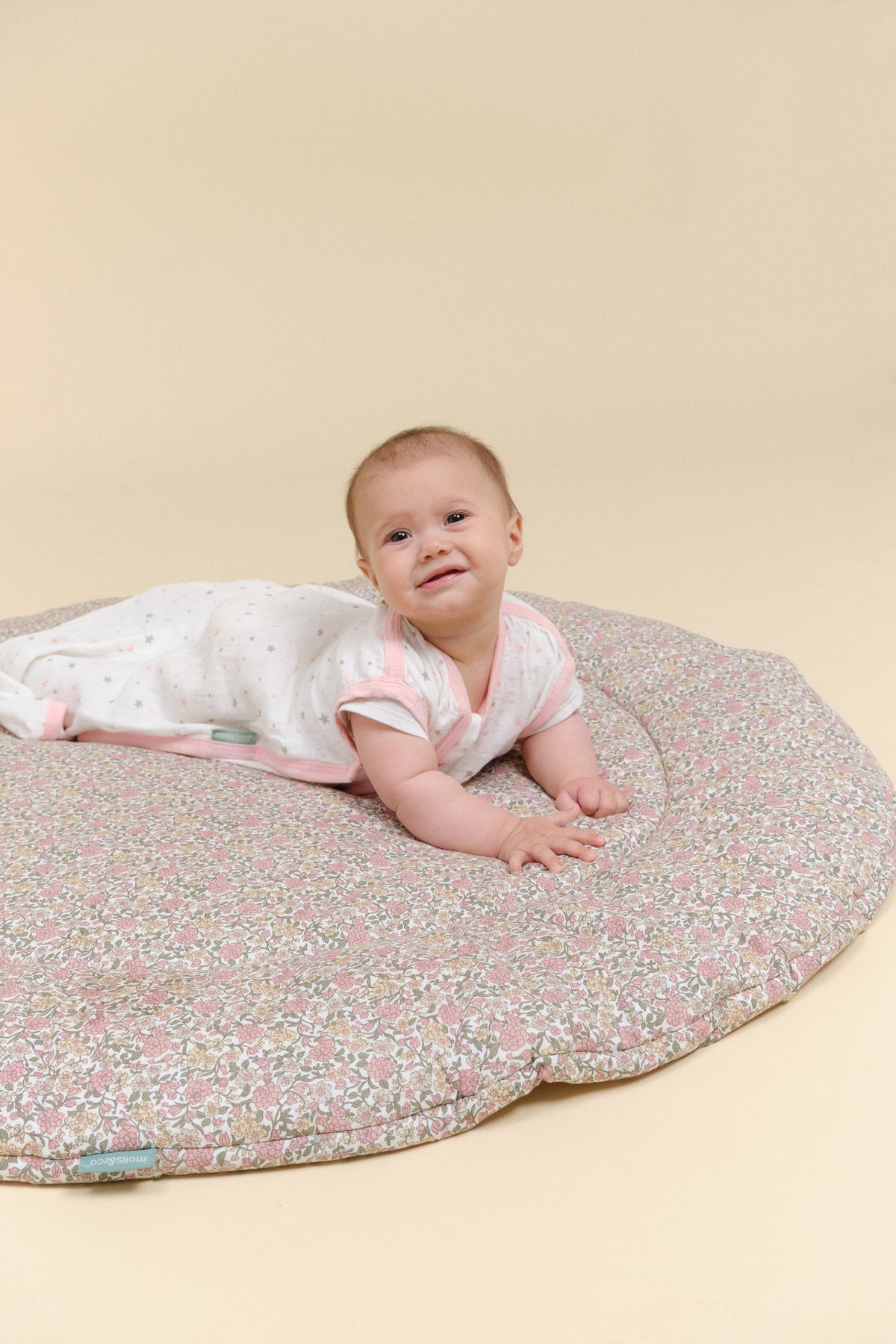 Babyschlafsack - Baumwolle Musselin - Pink Sky - TOG 0.4