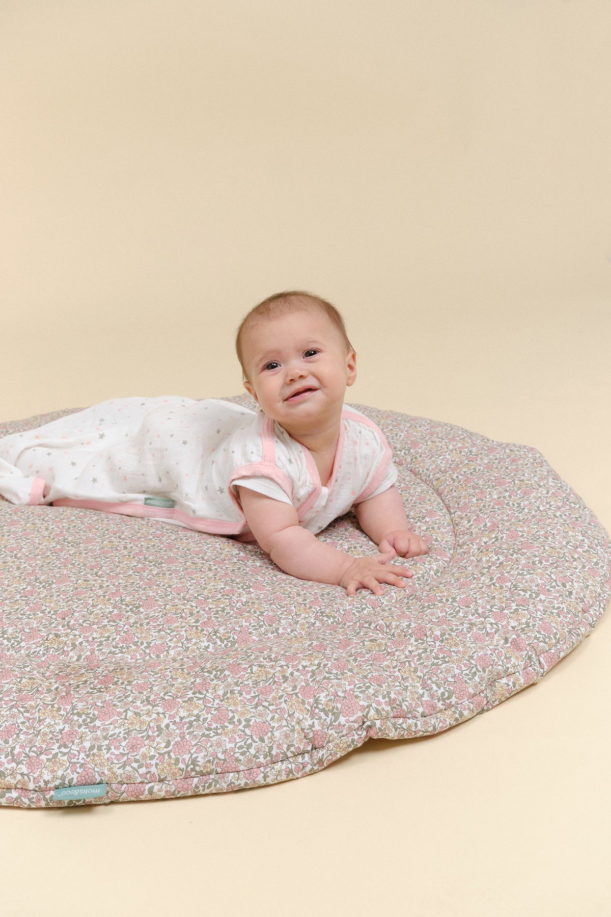 Babyschlafsack - Baumwolle Musselin - Pink Sky - TOG 0.4