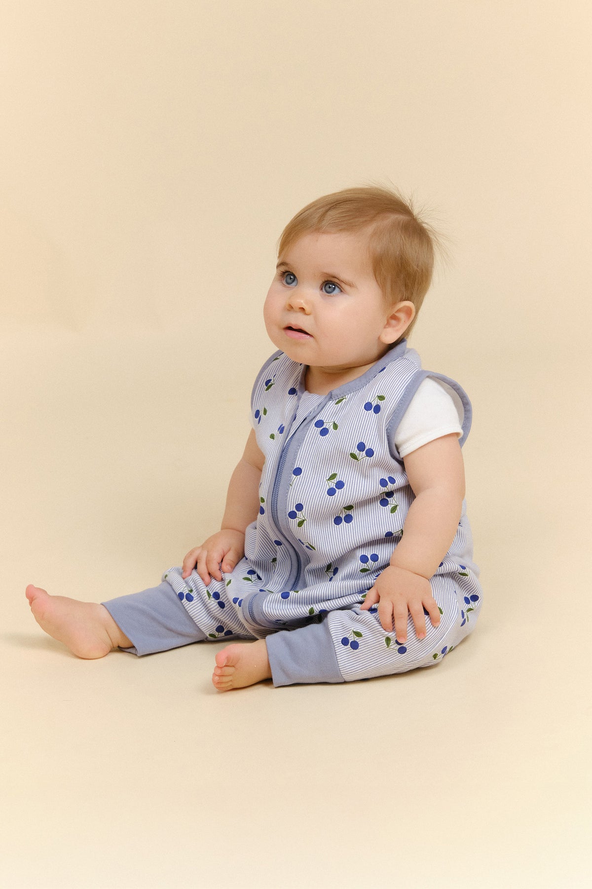 Pijama burbuja - Cherries - TOG 0.5