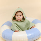 Poncho towel - Green Splash