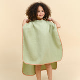Poncho towel - Green Splash