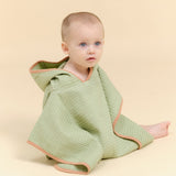 Poncho towel - Green Splash