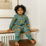 Gingerbread Siblings Pack (2 products): Sleeping jumpsuit and baby sleeping bag (TOG 2.5)