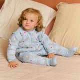 Sleeping jumpsuit with sleeves and socks - Animal Party - TOG 2.5