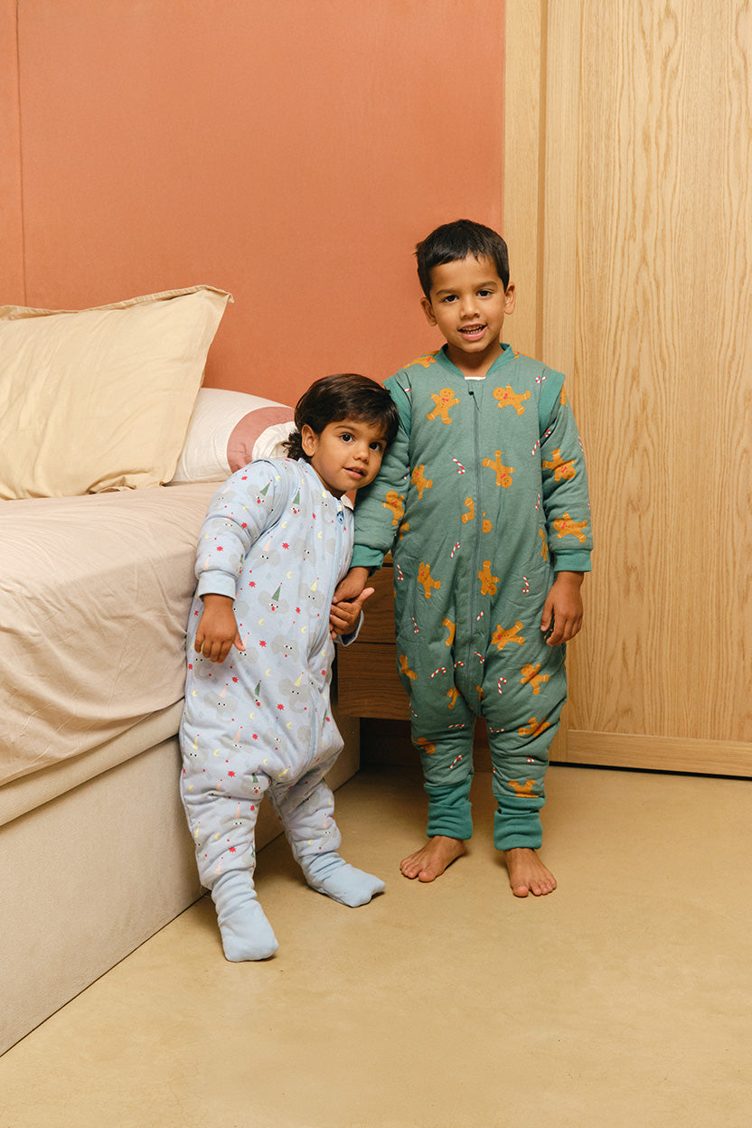 Pijama manta con mangas y calcetines antideslizantes - Animal party - TOG 2.5