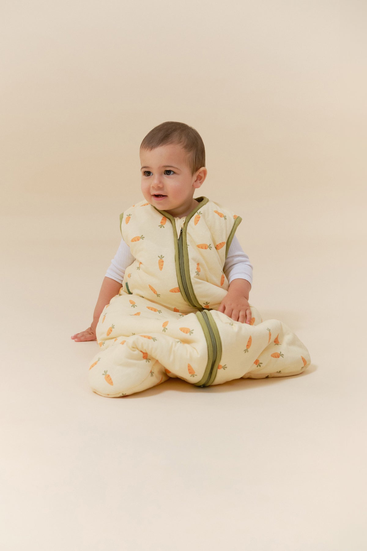 Baby sleep sack - Carrots - TOG 2.5
