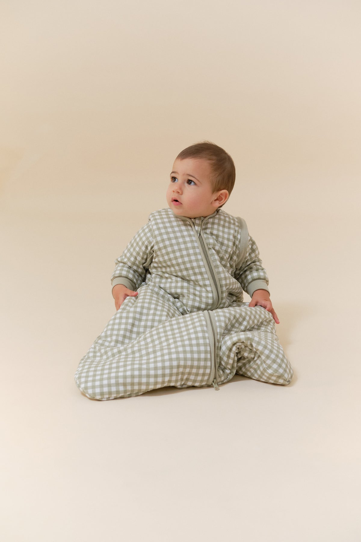 Saco de dormir bebé con mangas - Mint Tea - TOG 2.5