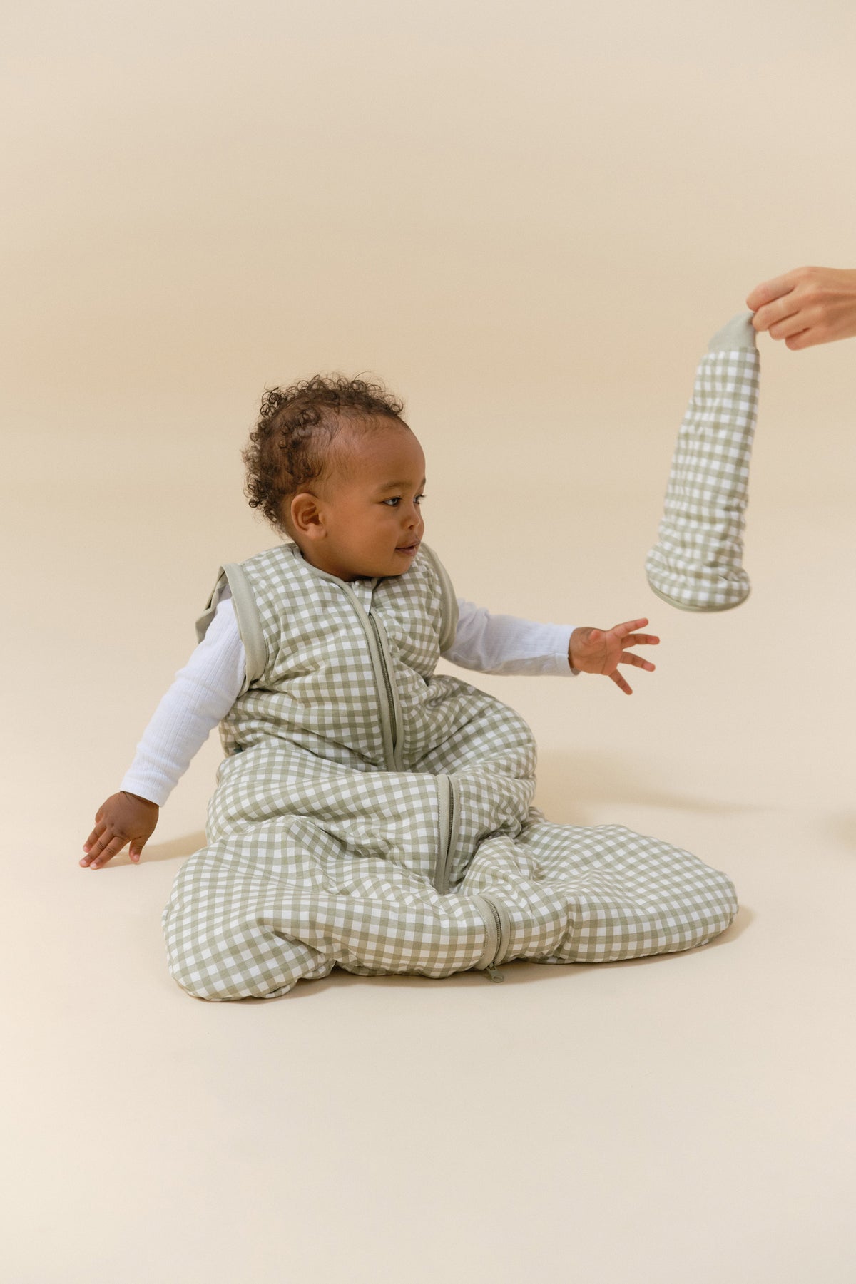 Saco de dormir bebé con mangas - Mint Tea - TOG 2.5
