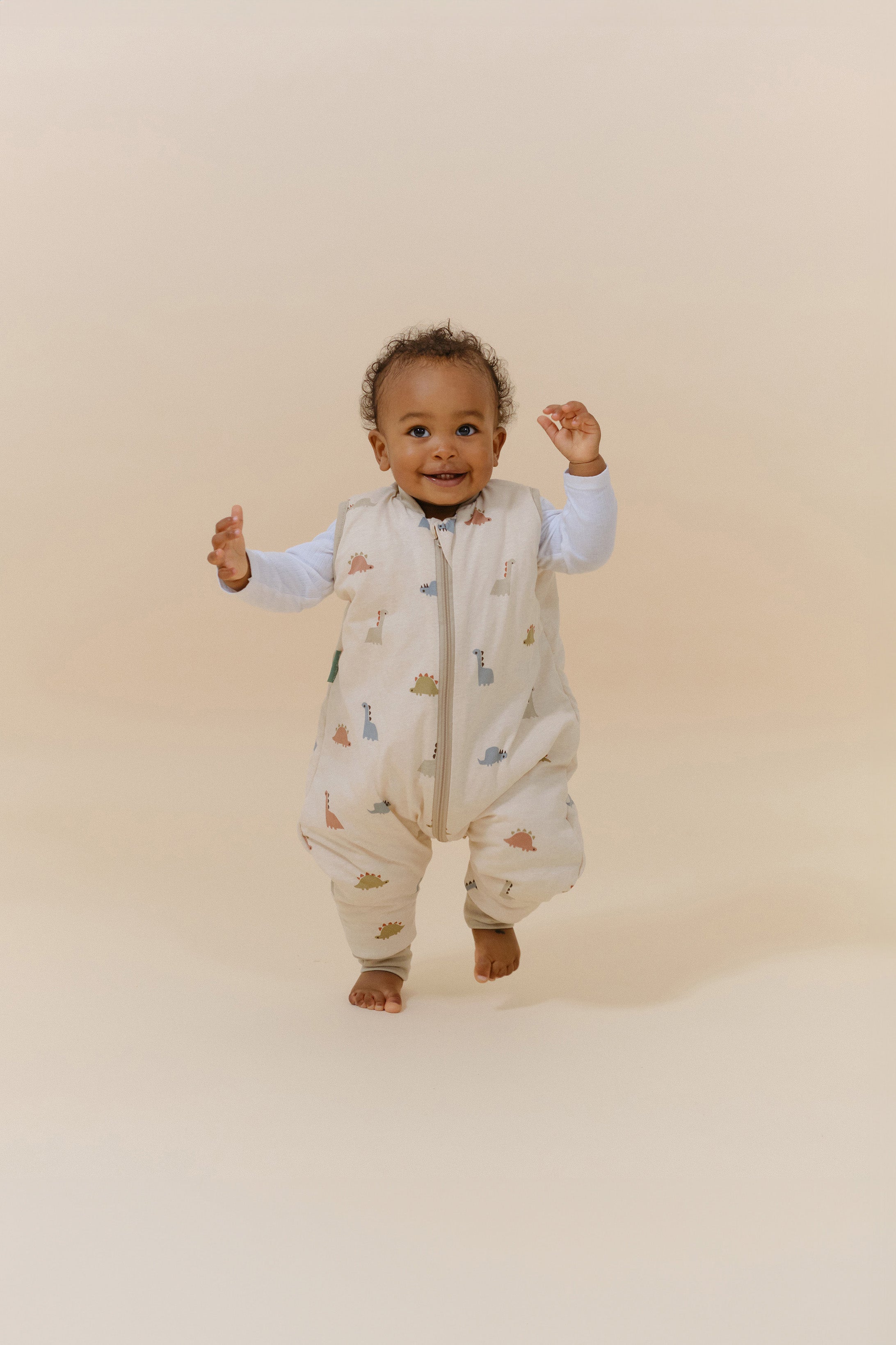 schlafsack warm baby Schlafsack mit Füßen für Babys ideal für den Winter. Dinos