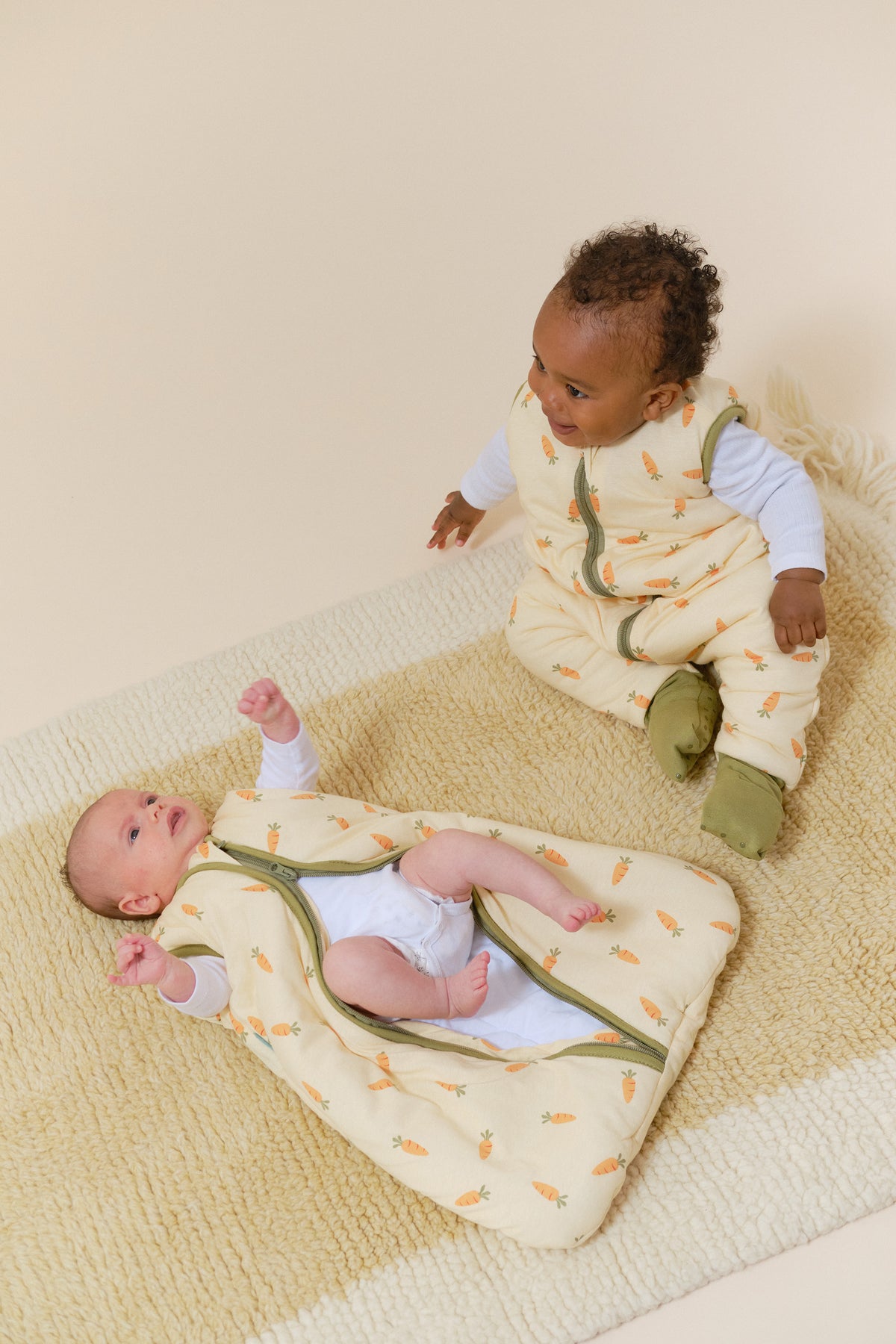 Baby sleep sack - Carrots - TOG 2.5