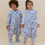 Pijama manta con mangas y calcetines antideslizantes - Winter Animals - TOG 2.5