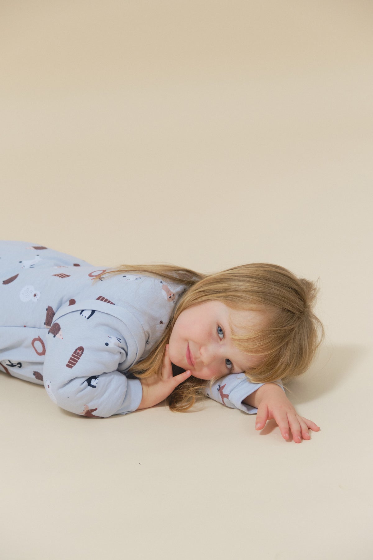 Pijama manta con mangas y calcetines antideslizantes - Winter Animals - TOG 2.5