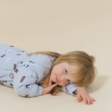Pijama manta con mangas y calcetines antideslizantes - Winter Animals - TOG 2.5