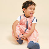 Pijama manta con calcetines antideslizantes - Sailor orange - TOG 1