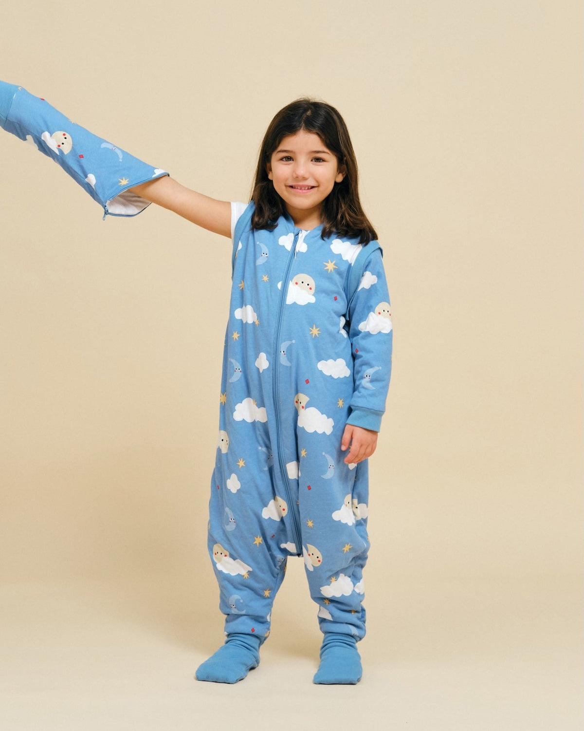 Sacco nanna con piedini e maniche e calzini antiscivolo - TOG 1 - Good night 