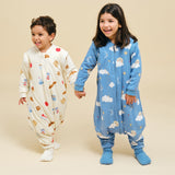 Sacco nanna con piedini e maniche e calzini antiscivolo - TOG 1 - Good morning