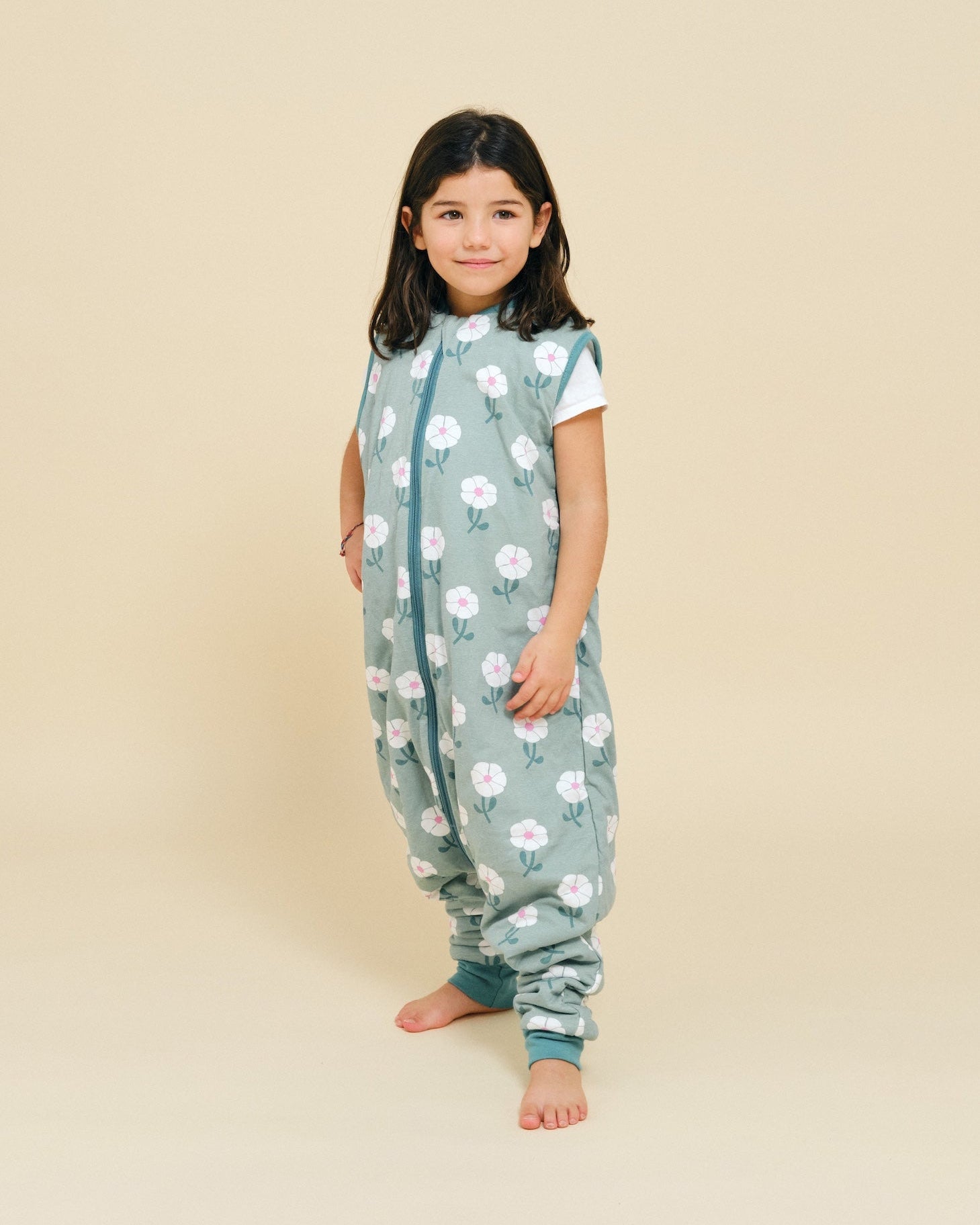 BABY BABY ユイチ・タケダ Sleeping jumpsuit - Sakura garden- TOG 1