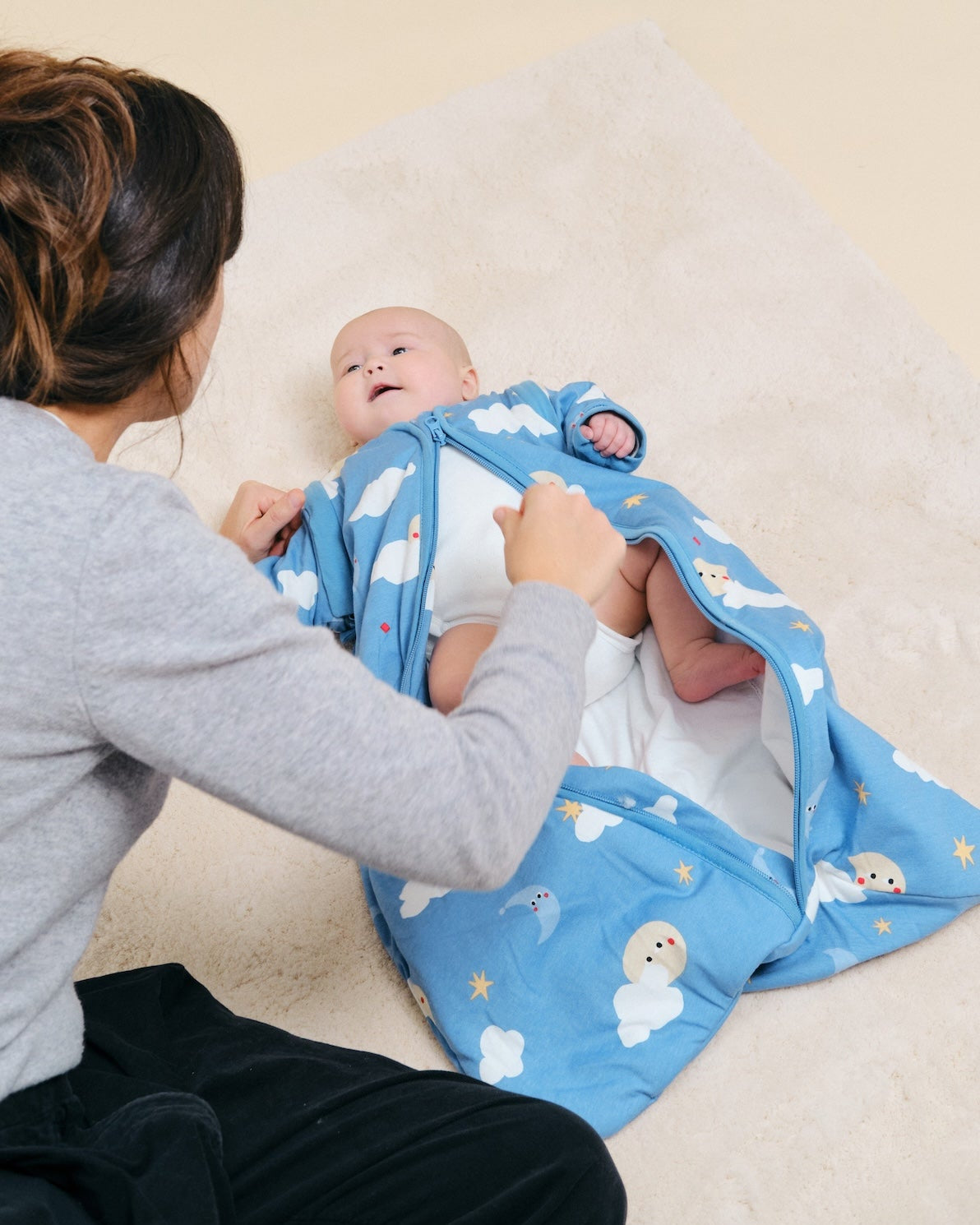 Sacco nanna per neonato con maniche - Good night- TOG 1