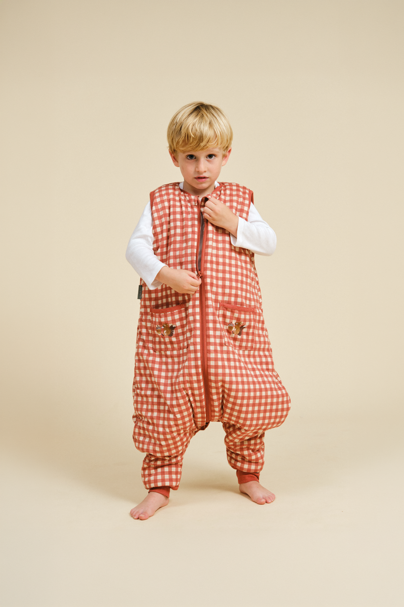 Sleeping jumpsuit - Vichy Clay - TOG 2.5