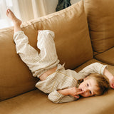 Pijama de dormir - Olive Green Stripes - TOG 1