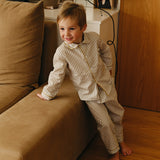 Pijama de dormir - Olive Green Stripes - TOG 1