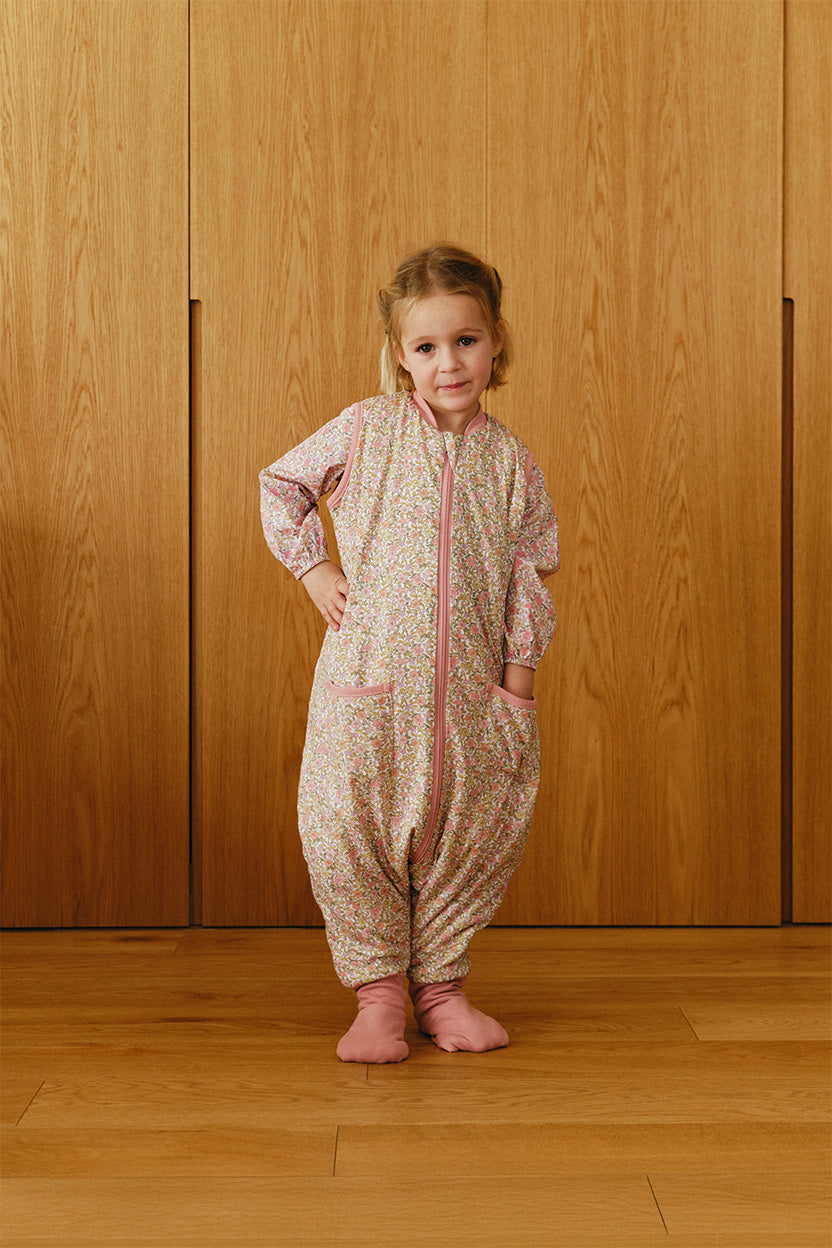 Pijama manta con calcetines antideslizantes - Spring Garden - TOG 1