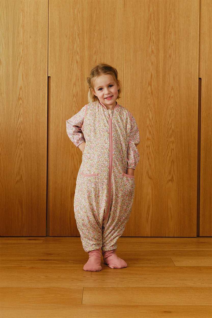 Pijama manta con calcetines antideslizantes - Spring Garden - TOG 1