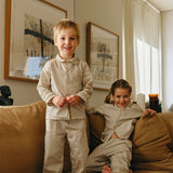 Pijama de dormir - Olive Green Stripes - TOG 1