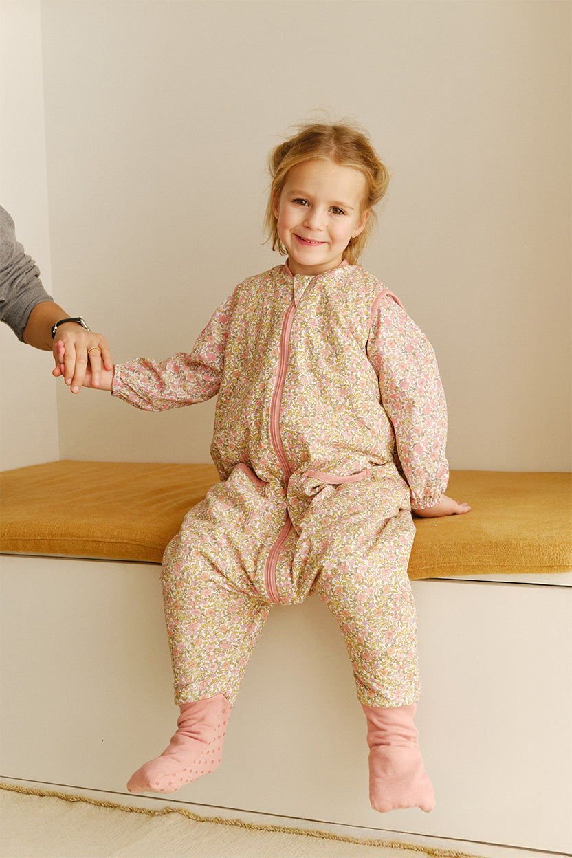 Pack frères et sœurs Summer Bloom TOG 0.5 et Spring Garden TOG 1: 2 gigoteuses à pieds