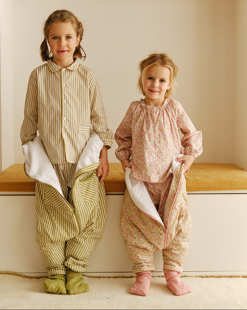 Schlafsack mit rutschfesten Socken - Spring Garden