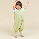 Schlafsack mit füssen - Pistacchio - TOG 0.5