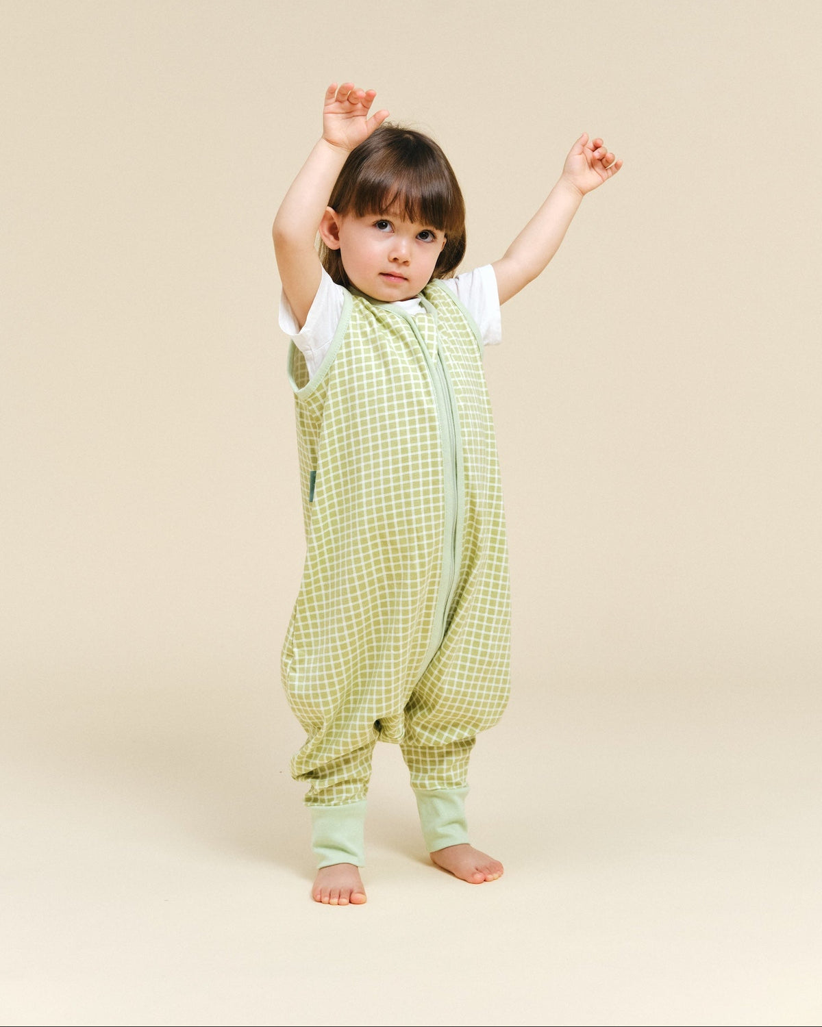 Sleeping jumpsuit - Pistacchio - TOG 0.5