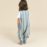 Pijama burbuja - Green & Blue Stripes - TOG 0.5