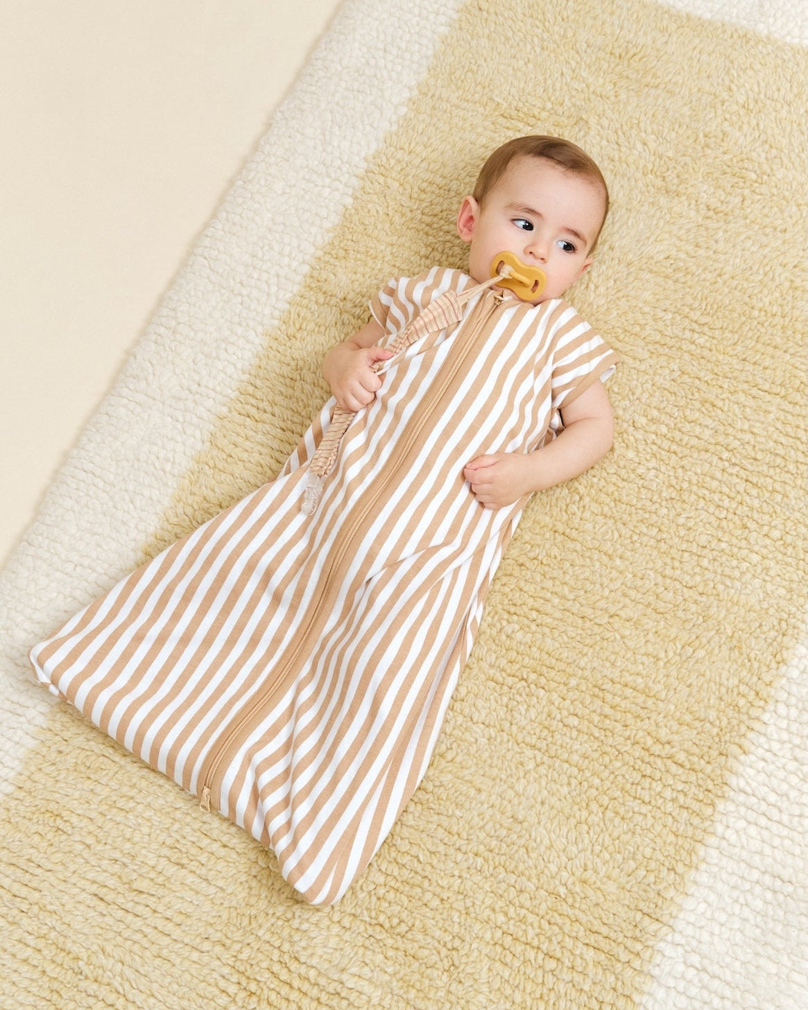 Saco de dormir bebé - Sand Stripes - TOG 0.5
