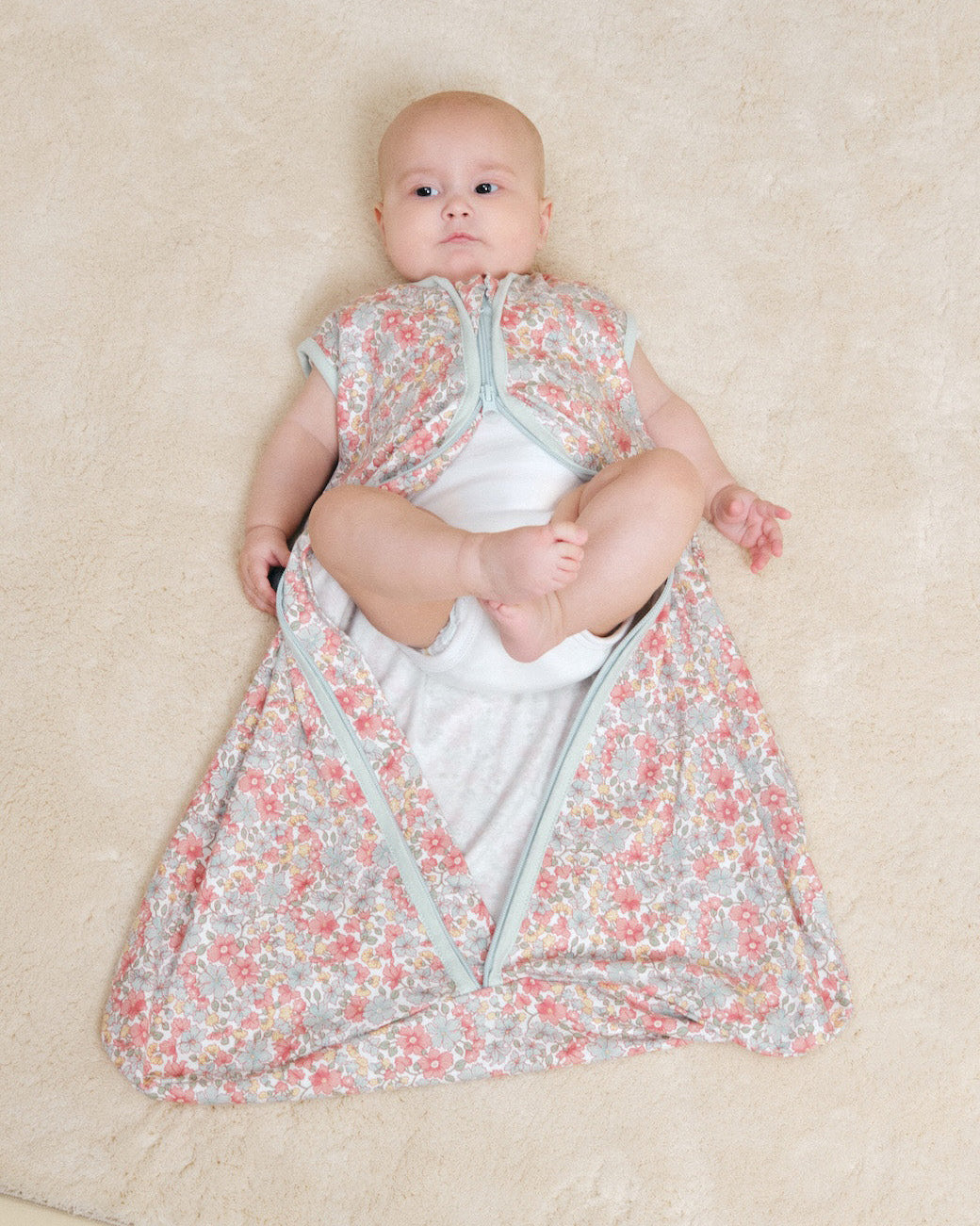 Baby sleeping bag - Summer Bloom - TOG 0.5