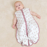 Baby sleeping bag - Bamboo muslin - Tiny Flowers- TOG 1