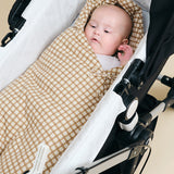 Saco para capazo - Brown Checks - Entretiempo