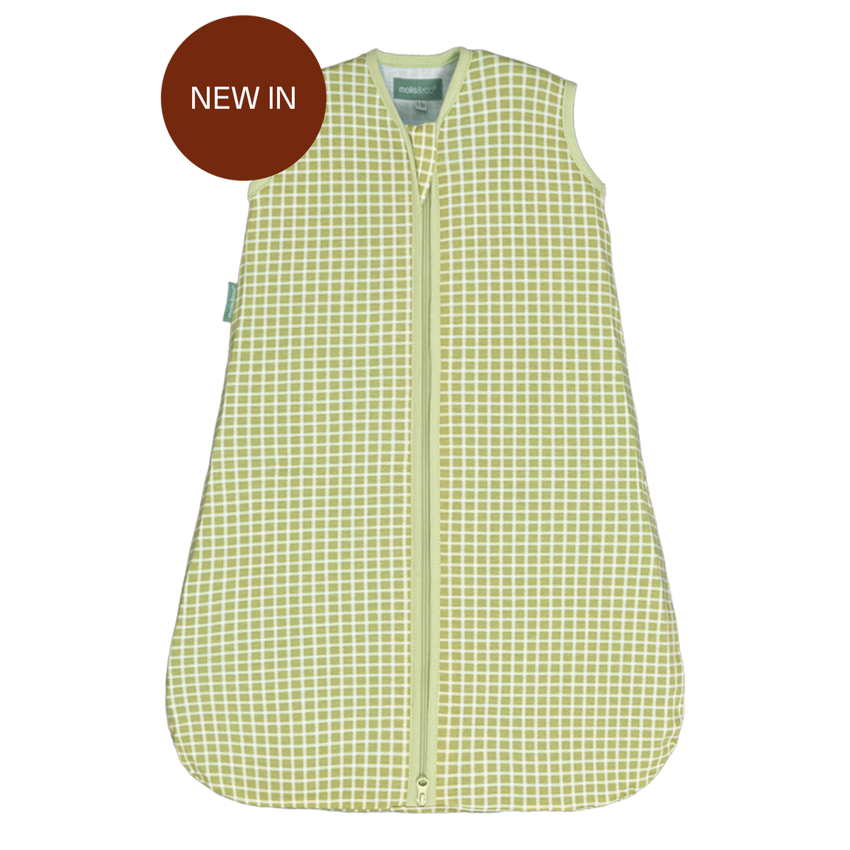 Baby sleeping bag - Pistacchio - TOG 0.5