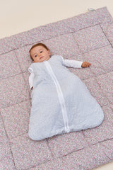 BABY SLEEPING BAG - GREY PRINT - TOG 2.5