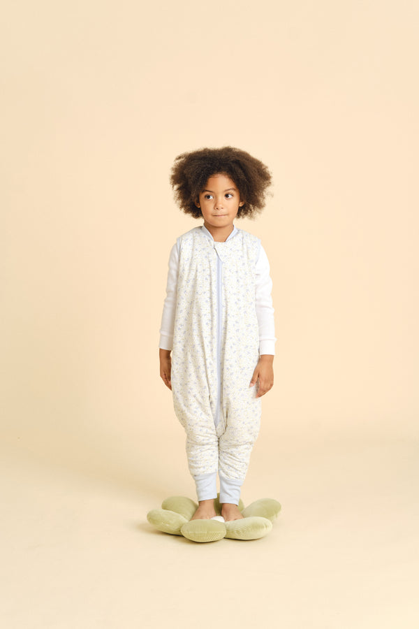 SLEEPING JUMPSUIT- BLUE LILY - TOG 1