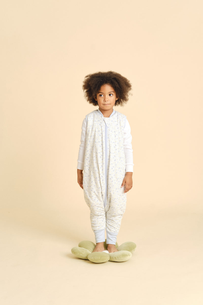 SLEEPING JUMPSUIT- BLUE LILY - TOG 1