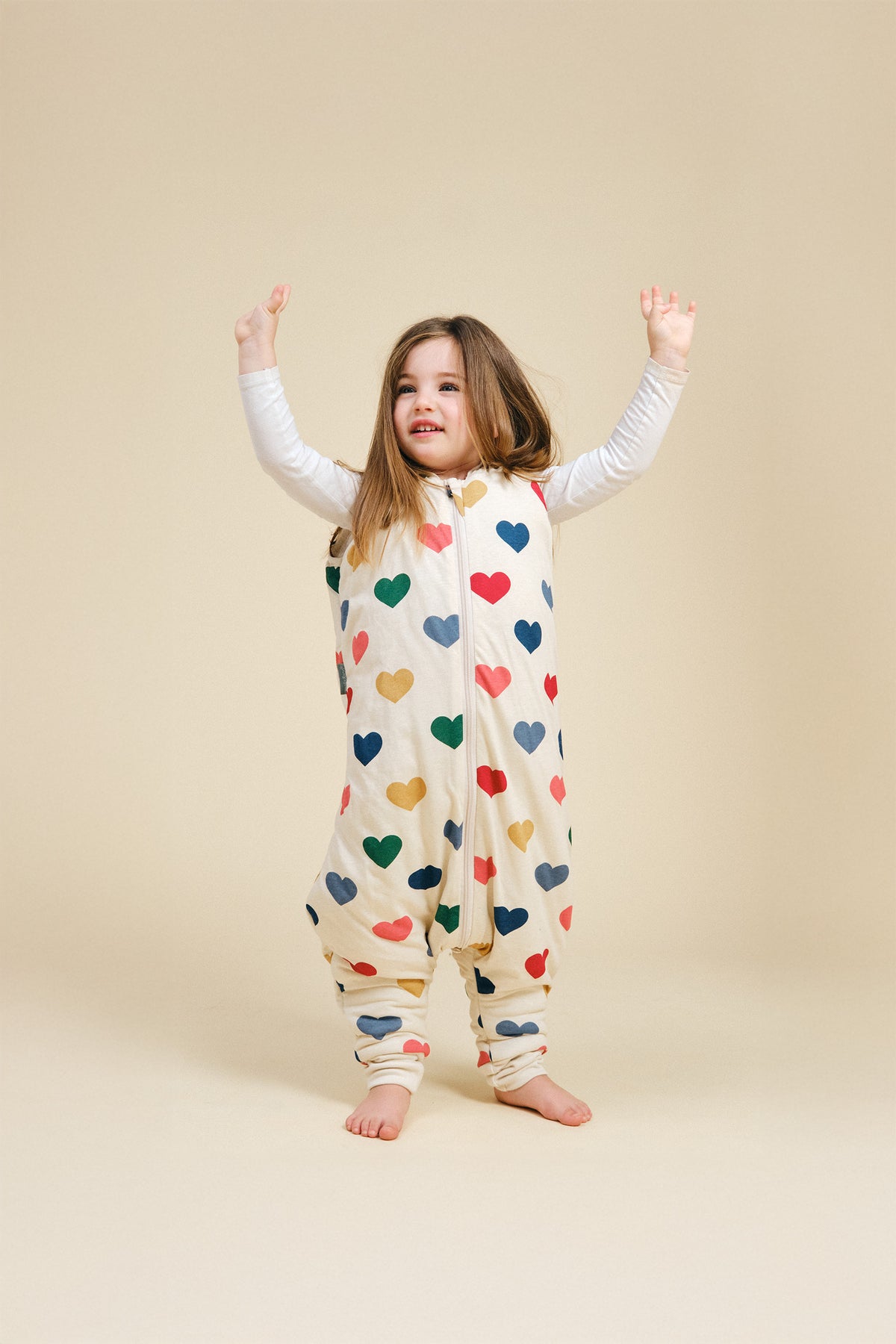 Gigoteuses à pieds - Hearts - TOG 2.5