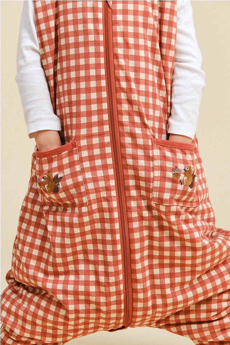 Sleeping jumpsuit - Vichy Clay - TOG 2.5