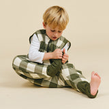 Sleeping jumpsuit with socks - Vichy Forest - TOG 2.5