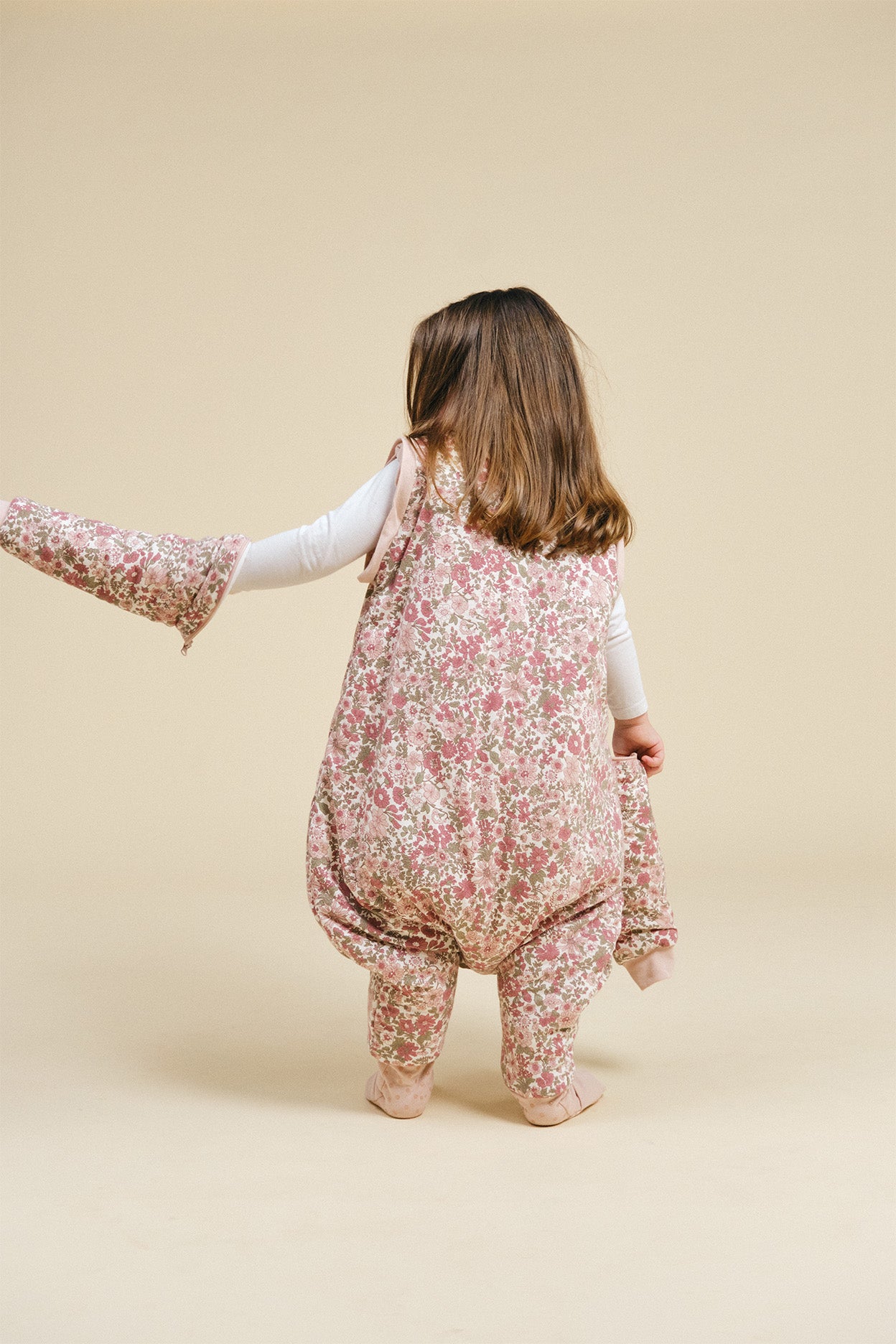 Schlafsack mit Ärmeln und rutschfesten Socken – Winter Commelina