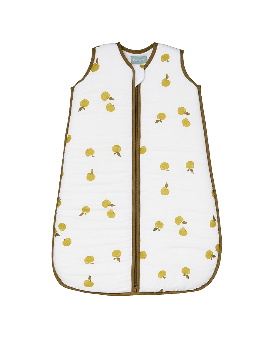 Babyschlafsack - Bambus Musselin - Apples - TOG 2.5