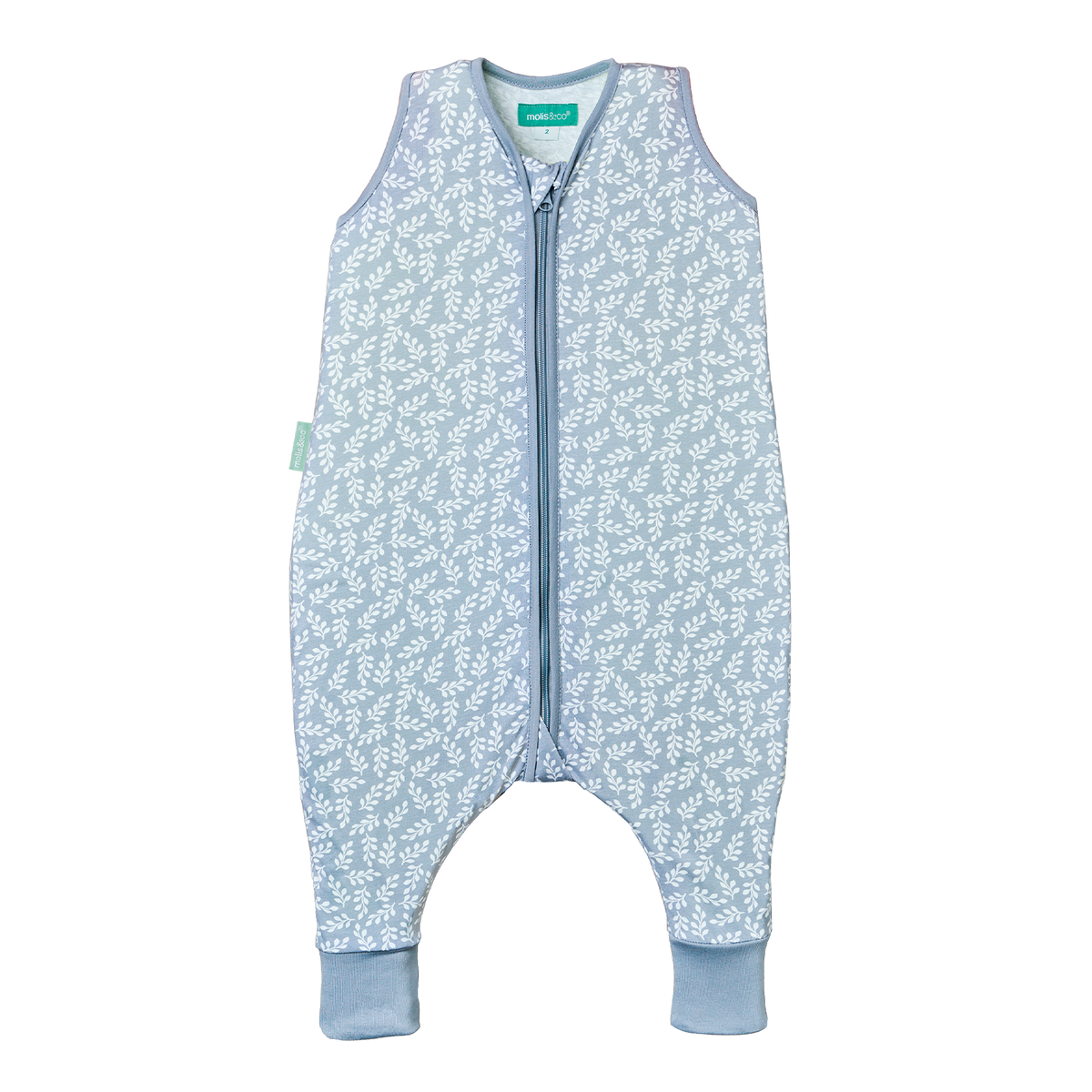 Sleeping jumpsuit - Blue Garden - TOG 0.5